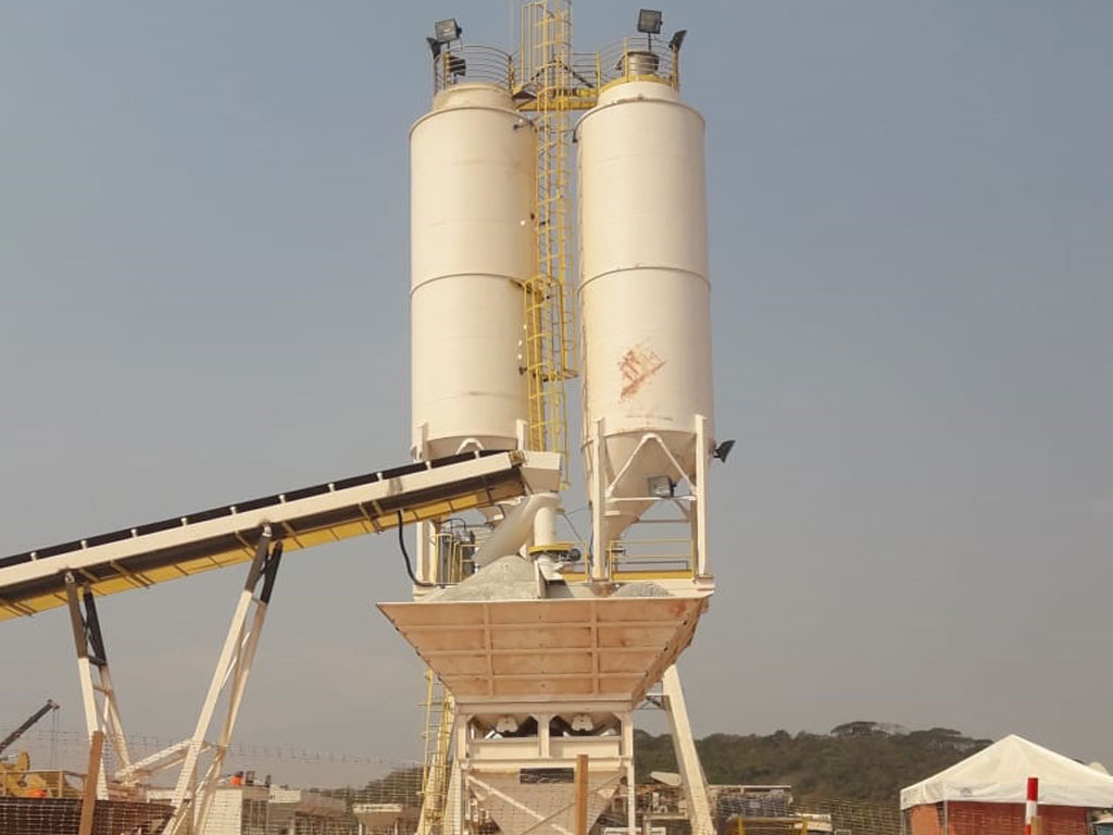 Locação de Usina de Concreto